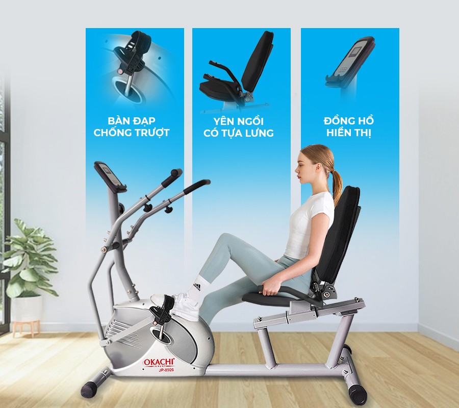 Xe đạp tập thể dục OKACHI PHYSIO JP-8926